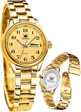 OLEVS Watches for Woman 5567 Golden