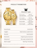 OLEVS Watches for Woman 5567 GL Golden