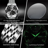 OLEVS Watches for Man 9931 Black