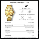 OLEVS Watches for Man 3613 Golden