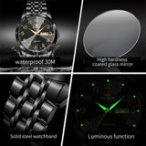 OLEVS Watches for Man 9970 All Black