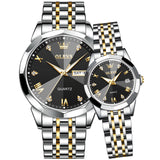 OLEVS Watches for Woman 9931 GL Golden Black