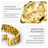 OLEVS Watches for Woman 9970 Golden