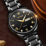 OLEVS Watches for Man 5563 All Black