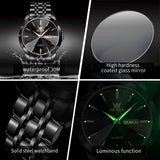 OLEVS Watches for Man 3615 All Black