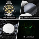 OLEVS Watches for Man 9947 All Black