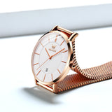 OLEVS Watches for Woman 5869 Rose White DW