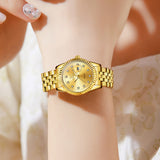 OLEVS Watches for Woman 5526 Golden