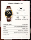 OLEVS Watches for Man 6898 Golden Black