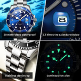 OLEVS Watches for Man 5885 Blue