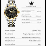 OLEVS Watches for Men 3666-JH