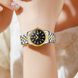 OLEVS Watches for Woman 5593 Golden Black
