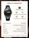 OLEVS Watches for Man 6898 All Black