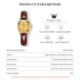 OLEVS Watches for Woman 5566 Golden