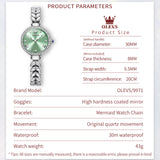 OLEVS Watches for Woman 9971 Green