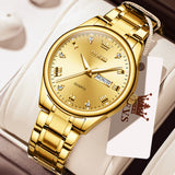 OLEVS Watches for Man 5563 Golden
