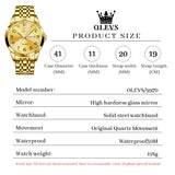 OLEVS Watches for Man 9970 Golden