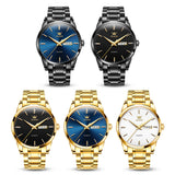 OLEVS Watches for Man 6898 Black Blue
