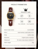 OLEVS Watches for Woman 6898 Golden White