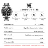 OLEVS Watches for Men 2926-BH