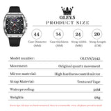 OLEVS Watches for Man 2942 All Black