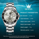 OLEVS Watches for Man 5885 Gray