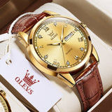 OLEVS Watches for Man 6896 Golden
