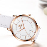 OLEVS Watches for Woman 5869 Rose White -PB
