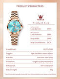 OLEVS 5189 Watch for Women Mesh Strap Fashion Rose Gold Dress Watches