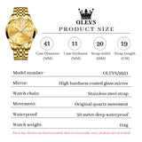 OLEVS Watches for Man 9931 Golden