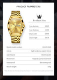 OLEVS Watches for Man 5528 Golden