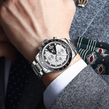 OLEVS Watches for Men TY705 White