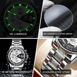 OLEVS Watches for Men TY705 White