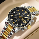 OLEVS Watches for Men TY705 Golden Black