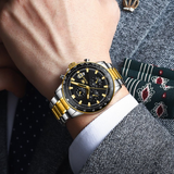 OLEVS Watches for Men TY705 Golden Black