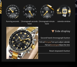 OLEVS Watches for Men TY705 Golden Black