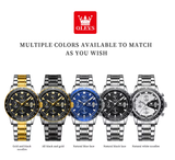 OLEVS Watches for Men TY705 Golden Black