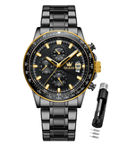 OLEVS Watches for Men TY705 All Black