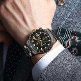 OLEVS Watches for Men TY705 All Black