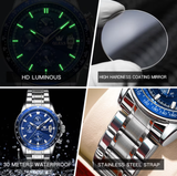 OLEVS Watches for Men TY705 Blue