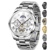 OLEVS Watches for Men 3640 White
