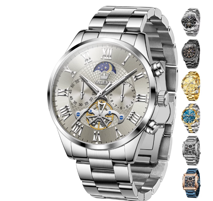 OLEVS Watches for Men 3640 Gray