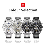 OLEVS Watches for Men 3640 Black
