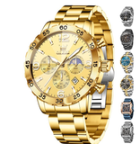 OLEVS Watches for Men 3678 Golden