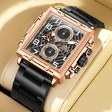 OLEVS Watches for Men 2958 Rose Black