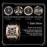 OLEVS Watches for Men 2958 Rose Black
