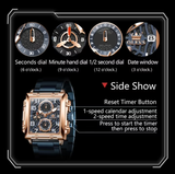 OLEVS Watches for Men 2958 RoseBlack