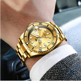 OLEVS Watches for Men 5885 Golden