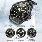 OLEVS Watches for Men 5885 All Black