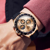 OLEVS Watches for Men 2875 RoseGolden